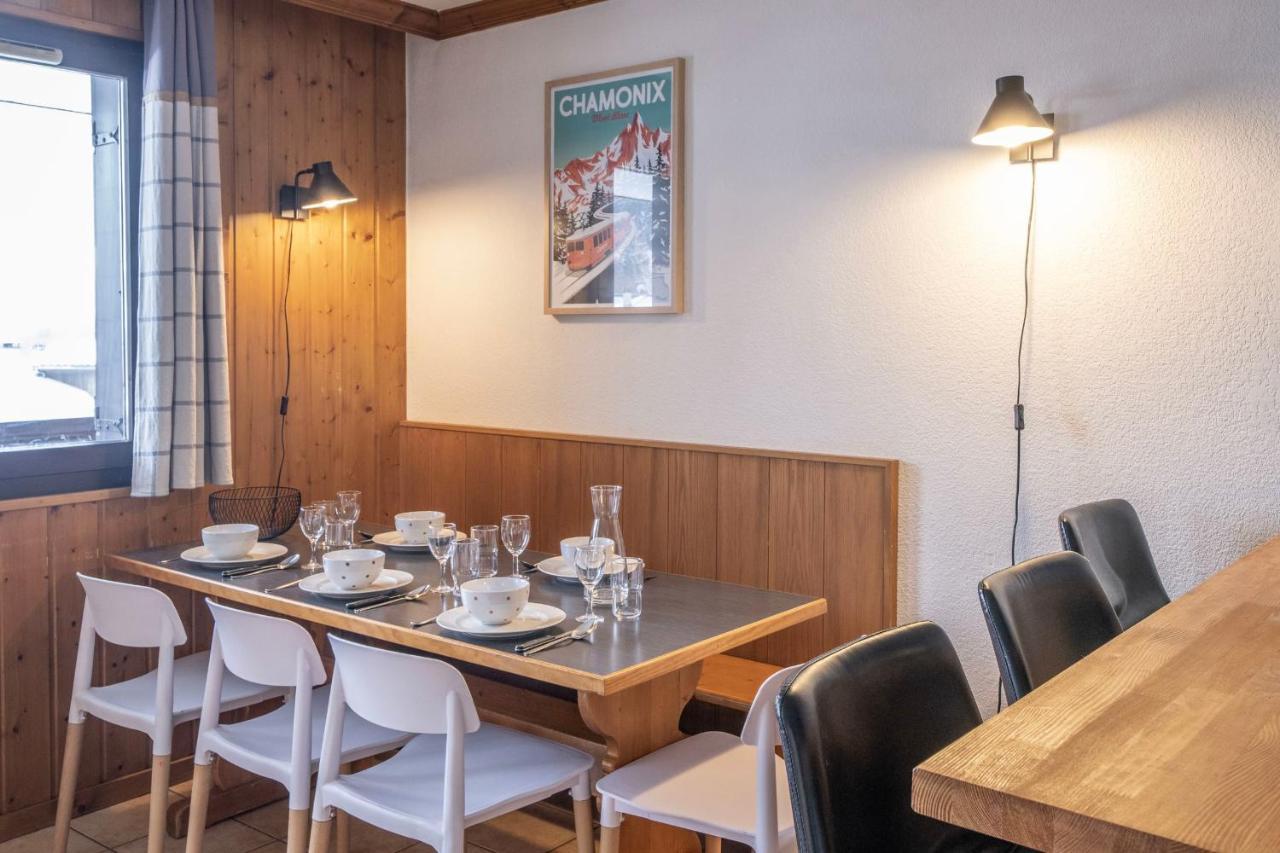 Appartement Les Lutins - Incredible View Of Mont Blanc Chamonix Bagian luar foto